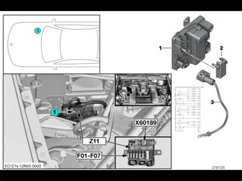 BMW e70 distribution box